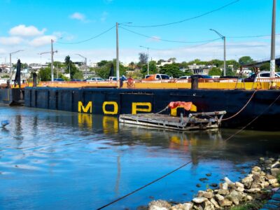 MOPC anuncia cierre temporal del Puente Flotante este sábado por tránsito de embarcaciones
