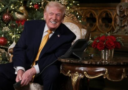 Trump garantiza a un niño que vigila para evitar la entrada de un ‘Santa Claus malo’ en EE.UU.