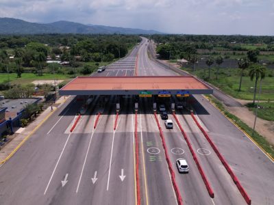 Peajes serán gratuitos desde la tarde del 31 de diciembre hasta la mañana del 1 de enero