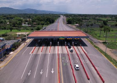 Peajes serán gratuitos desde la tarde del 31 de diciembre hasta la mañana del 1 de enero
