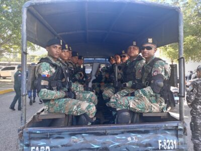 Policía Nacional y Fuerza Aérea refuerzan patrullaje en Puerto Plata por Navidad