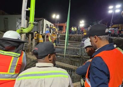 Gobierno finaliza reparaciones en tubería principal y anuncia retorno gradual del agua en Sabana Iglesia, Santiago