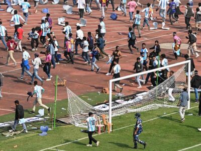 Disturbios en Calcuta por breve aparición de Lionel Messi en el ‘GOAT Tour’