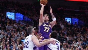 Doncic brilla con triple-doble y guía a los Lakers a una victoria sobre los Jazz