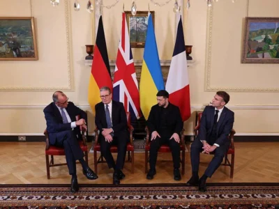 Líderes europeos respaldan avances hacia la paz en Ucrania y proponen fuerza multinacional apoyada por EE. UU.