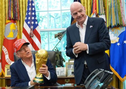 Infantino y Trump: una relación marcada por el fútbol y la política