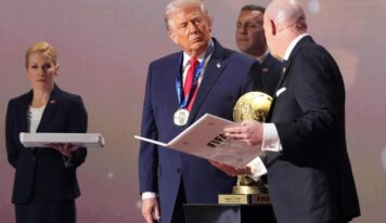 FIFA otorga a Donald Trump su primer Premio de la Paz por acciones en favor de la unidad mundial