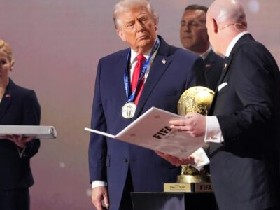 FIFA otorga a Donald Trump su primer Premio de la Paz por acciones en favor de la unidad mundial