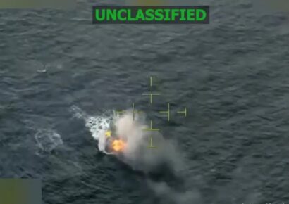 EE. UU. destruye embarcación vinculada al narcotráfico en el Pacífico y deja una persona muerta