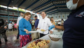 Gobierno lleva Brisita Navideña a La Vega y Duarte con almuerzos festivos y rifas comunitarias