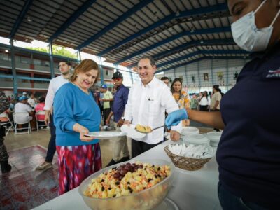 Gobierno lleva Brisita Navideña a La Vega y Duarte con almuerzos festivos y rifas comunitarias