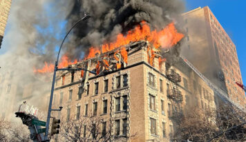 Incendio en edificio del Upper West Side deja seis heridos leves