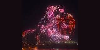 Impresionante: Iglesia en Texas deslumbra con espectáculo navideño de 1000 drones que recrean la historia de Jesús