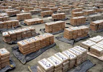 Encuentran tres toneladas de droga en una finca de un municipio en Ecuador