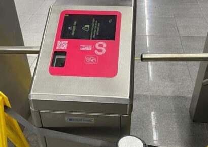 Sistema integrado del Metro muestra identificación de Santiago en estaciones de Santo Domingo