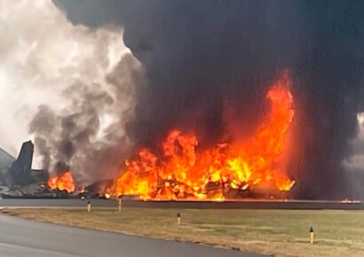 Mueren seis personas tras estrellarse un jet privado en Carolina del Norte