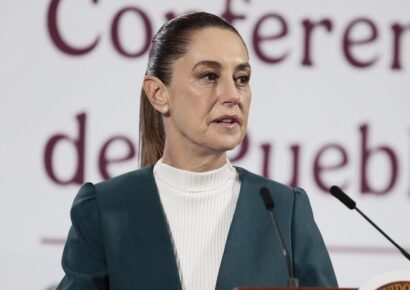 Claudia Sheinbaum critica a Trump por clasificar el fentanilo como “arma de destrucción masiva”