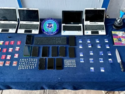 Desmantelan presunta red de ciberdelincuencia en Santiago