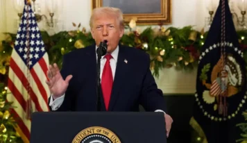 Trump inaugura su discurso a la nación criticando a inmigrantes y al gobierno anterior