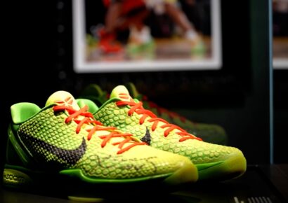 Las legendarias zapatillas “Grinch” de Kobe Bryant salen a subasta por 10 millones de dólares