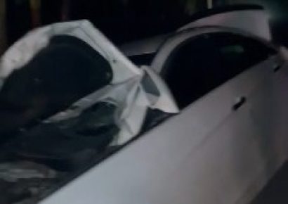 Accidente de tránsito involucra tres vehículos en la carretera Nagua–Cabrera