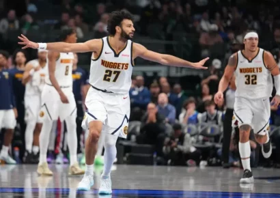 Nuggets asaltan el segundo puesto del Oeste y Embiid alcanza los 13 mil puntos en NBA