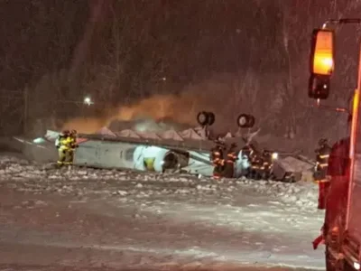 Se estrella avión privado con ocho personas en Maine durante fuerte tormenta de nieve