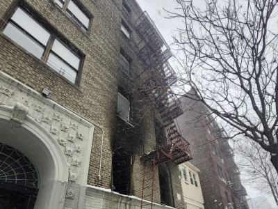 Tragedia en el Bronx: Mujer dominicana muere en incendio durante intensa tormenta de nieve