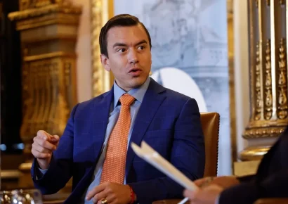 Noboa respalda ataques de EE. UU. en Venezuela: «A todos los criminales narcochavistas les llega su hora»