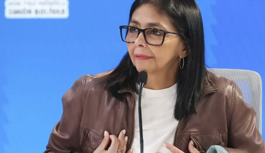 Delcy Rodríguez sostuvo reunión con el director de la CIA en Caracas