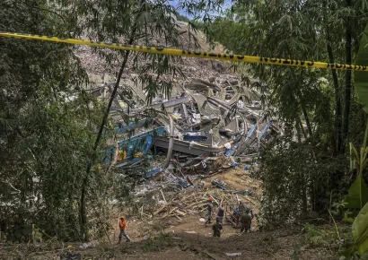 Diez fallecidos y 26 desaparecidos tras derrumbe en un vertedero de Filipinas
