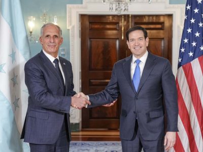 Marco Rubio recibe a Asfura tras su cuestionada victoria electoral en Honduras