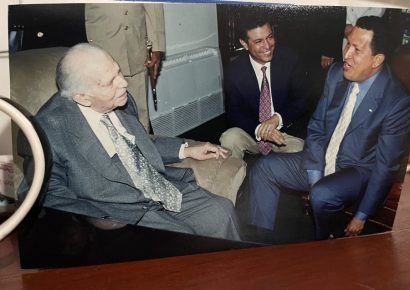 ¿De dónde sacó ese loco?: La reacción de Balaguer ante Hugo Chávez