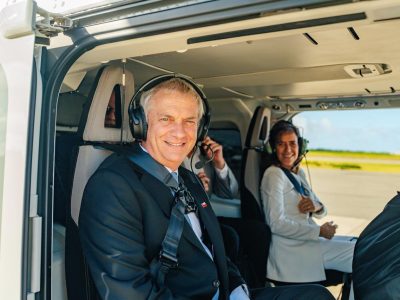 Presidente electo de Chile, José Antonio Kast, se despide de RD tras concluir su visita al país