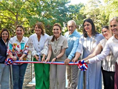 Parque del Prado, Alcaldía del DN y ADATS inauguran el Puente Arcoíris, espacio de memoria y sanación