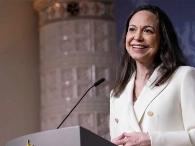 María Corina Machado afirma que su prioridad es volver a Venezuela