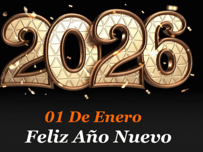 01 de Enero Feliz Año Nuevo
