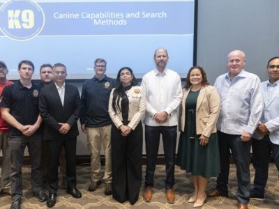 FBI imparte a fiscales y policías dominicanos un taller sobre el despliegue de unidades caninas en las investigaciones