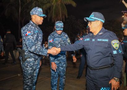 Director de la PN recorre sectores del GSD para supervisar operativos preventivos