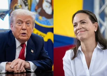 Donald Trump recibirá a María Corina Machado en la Casa Blanca el 15 de enero