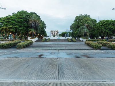 Alcaldía del Distrito Nacional limpia vías donde se realizaron celebraciones de Año Nuevo