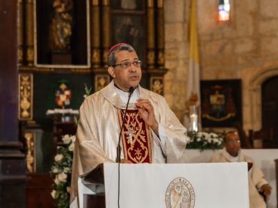 Monseñor Morel Diplán resalta que la justicia es una virtud cardinal y celebra avances tecnológicos en el sistema judicial