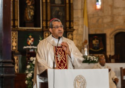Monseñor Morel Diplán resalta que la justicia es una virtud cardinal y celebra avances tecnológicos en el sistema judicial