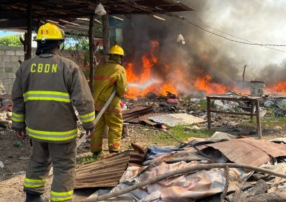 Cuerpo de Bomberos del Distrito Nacional culminó el 2025 con 5,539 emergencias asistidas