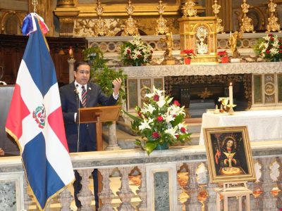 Embajada dominicana en la Santa Sede realiza encuentro cultural en la histórica iglesia de San Marcello al Corso, en Roma