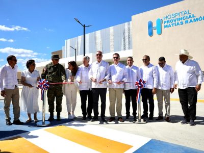 Presidente Abinader inaugura moderno hospital regional Matías Ramón Mella en Dajabón para acercar servicios de salud a la frontera