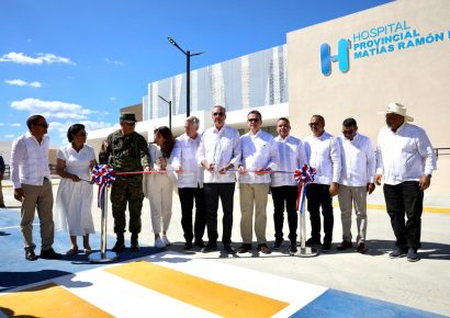Presidente Abinader inaugura moderno hospital regional Matías Ramón Mella en Dajabón para acercar servicios de salud a la frontera