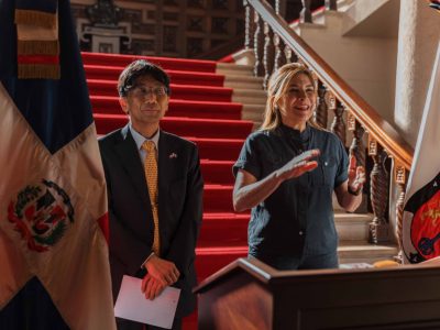 Gobierno de Japón invita oficialmente a Carolina Mejía a visitar su país