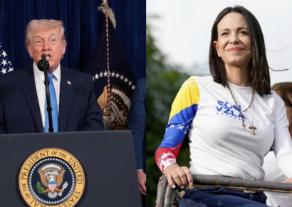 Trump expresa interés en reunirse con María Corina Machado durante su visita a EE. UU.