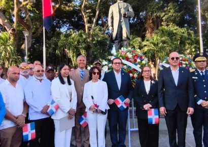 Santiago celebra el 213 aniversario del natalicio de Juan Pablo Duarte